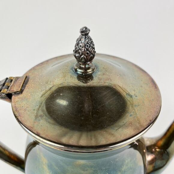 William Rogers Paul Revere Coffee Tea Pot Reproduction - Picture 2 of 7